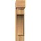 Ekena Millwork Westlake Block Rough Sawn Bracket w/ Offset Brace, Western Red Cedar, 8"W x 28"D x 36"H BKT0806X28X36WTL05RWR - alternate 4